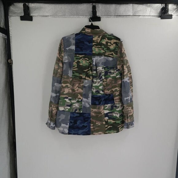 GAP Women's Multi-Colored Camo Jacket size Small - Picture 11 of 12